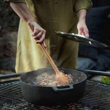 Сотейник с крышкой FISKARS Norden Grill Chef 30 см Black (1066430)