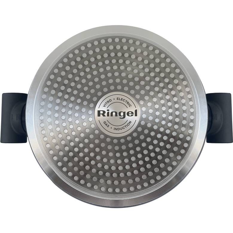 Каструля RINGEL Fusion 4.0 л Black (RG-2145-24) Діаметр/довжина 24