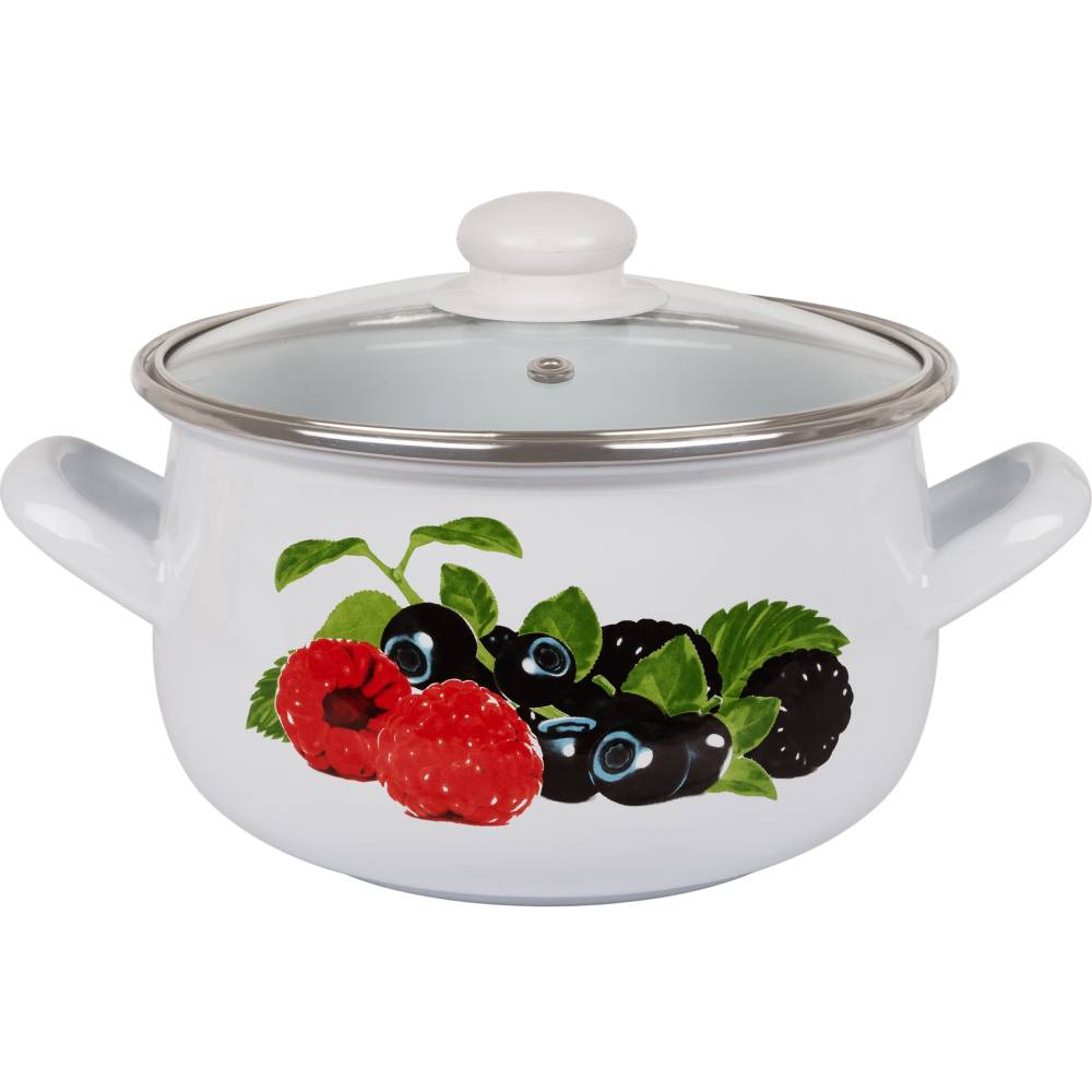 Кастрюля IDEA HOME 2207 1.8 л Berries