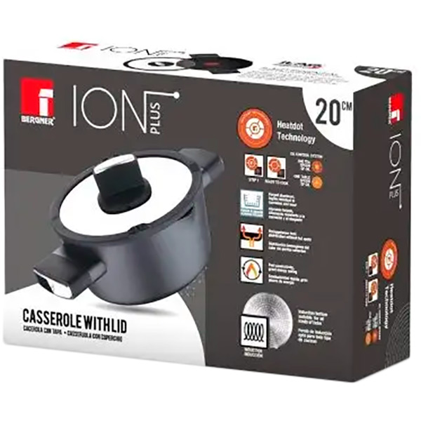 Покупка Каструля BERGNER Ion Plus 2 л Black (BG-35910-BK)