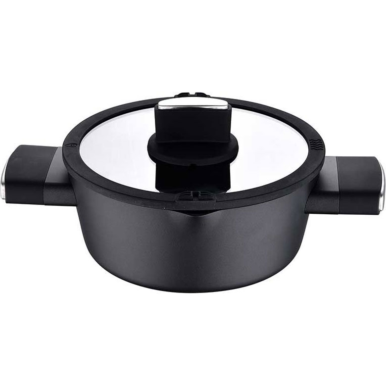 Каструля BERGNER Ion Plus 3.5 л Black (BG-35911-BK) Каструля BERGNER Ion Plus 3.5 л Black (BG-35911-BK)