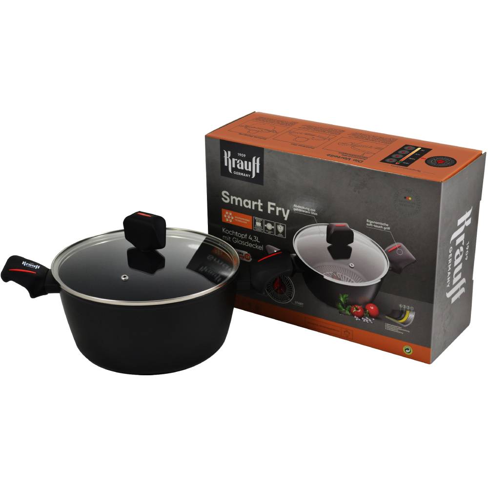 Заказать Кастрюля KRAUFF Smart Fry 4.3 л Black (25-45-160)