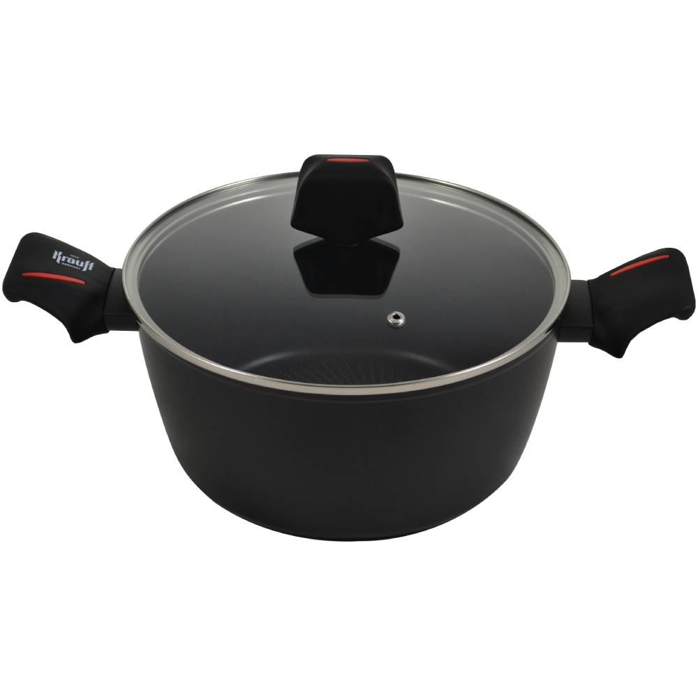 Кастрюля KRAUFF Smart Fry 4.3 л Black (25-45-160) Дополнительно внутреннее покрытие: Greblon C3