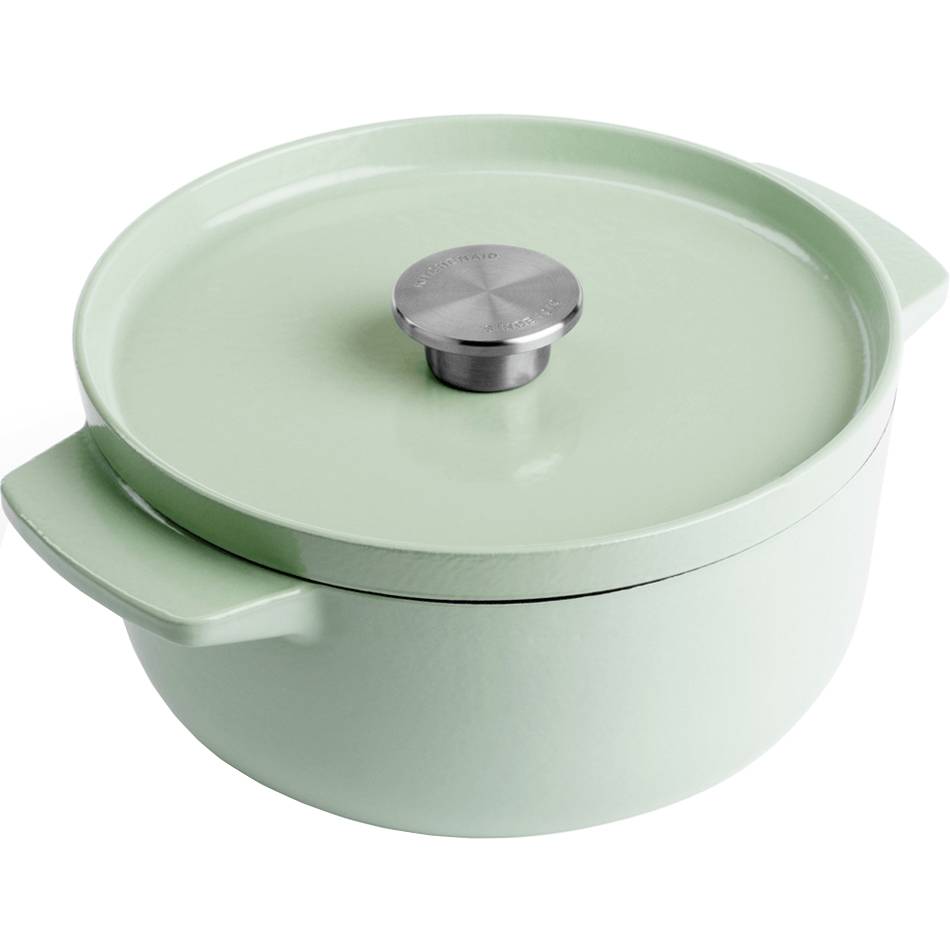 Каструля KITCHENAID Cast Iron 3,3 л Pistachio (CC007433-001) Каструля KITCHENAID Cast Iron 3,3 л Pistachio (CC007433-001)