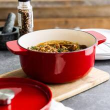 Кастрюля KITCHENAID Cast Iron 3,3 л Empire Red (CC006057-001)