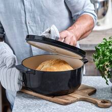 Каструля KITCHENAID Cast Iron 3,3 л Onyx Black (CC006058-001)