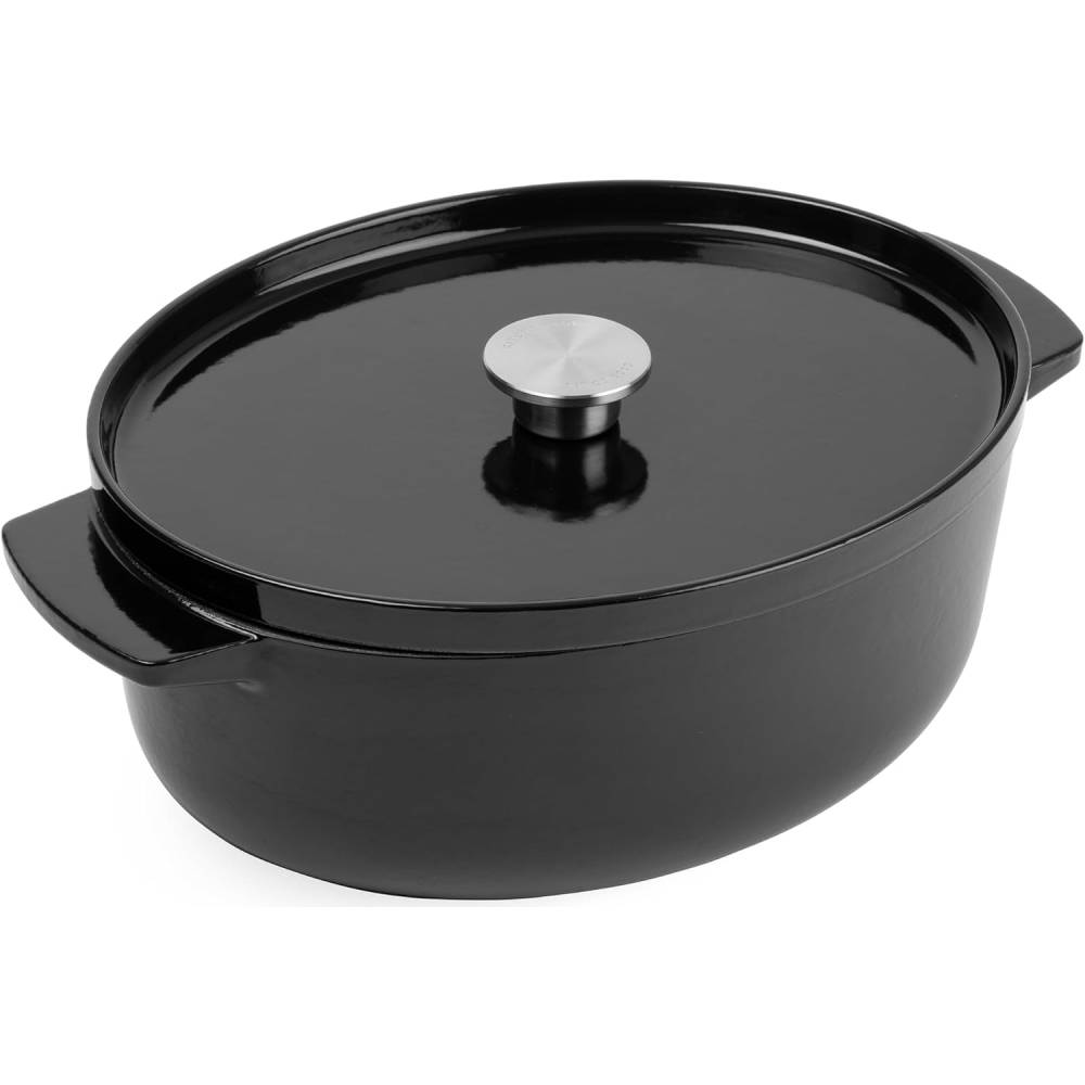 Гусятниця KITCHENAID Cast Iron 5,6 л Onyx Black (CC006064-001)