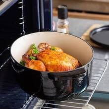 Гусятниця KITCHENAID Cast Iron 5,6 л Onyx Black (CC006064-001)