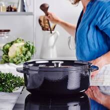 Гусятниця KITCHENAID Cast Iron 5,6 л Onyx Black (CC006064-001)
