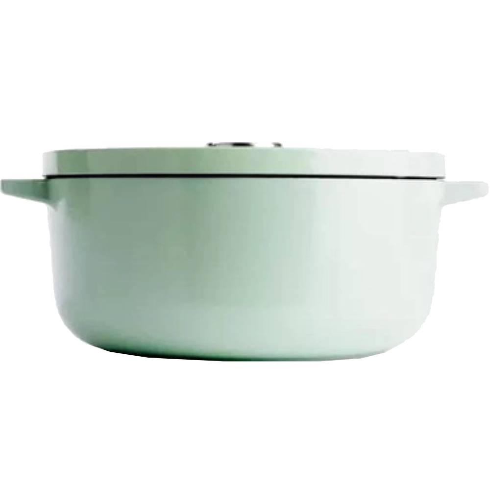 Каструля KITCHENAID Cast Iron 5,2 л Pistachio (CC007434-001) Матеріал каструлі чавун