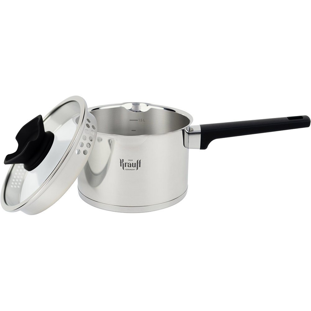 Ківш KRAUFF Elegance 2л (26-247-027) Внутрішнє антипригарне покриття немає