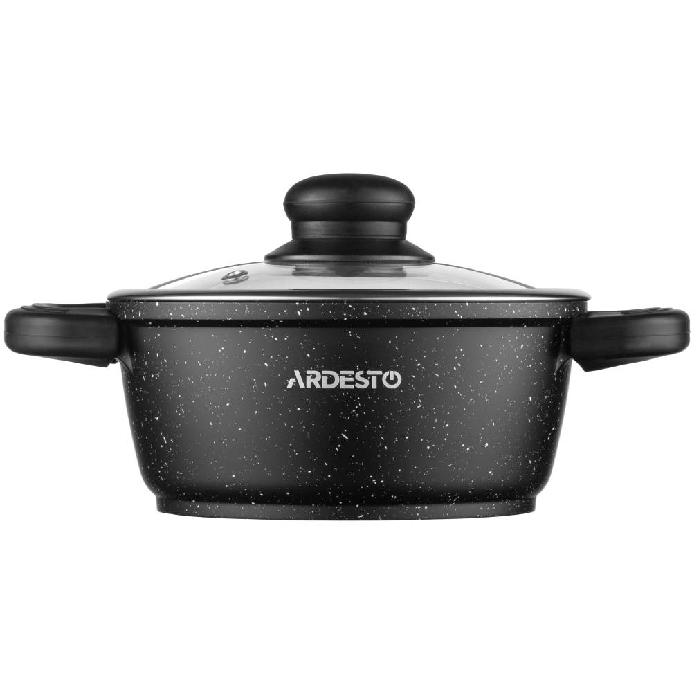 Кастрюля ARDESTO Gemini Anzio 1.2 л Black (AR2412GE)