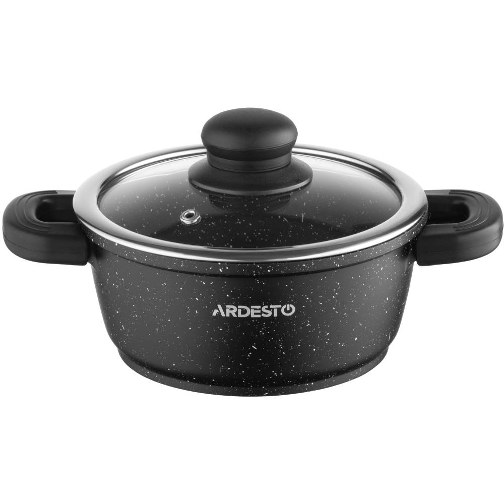 Кастрюля ARDESTO Gemini Anzio 1.2 л Black (AR2412GE) Тип кастрюля