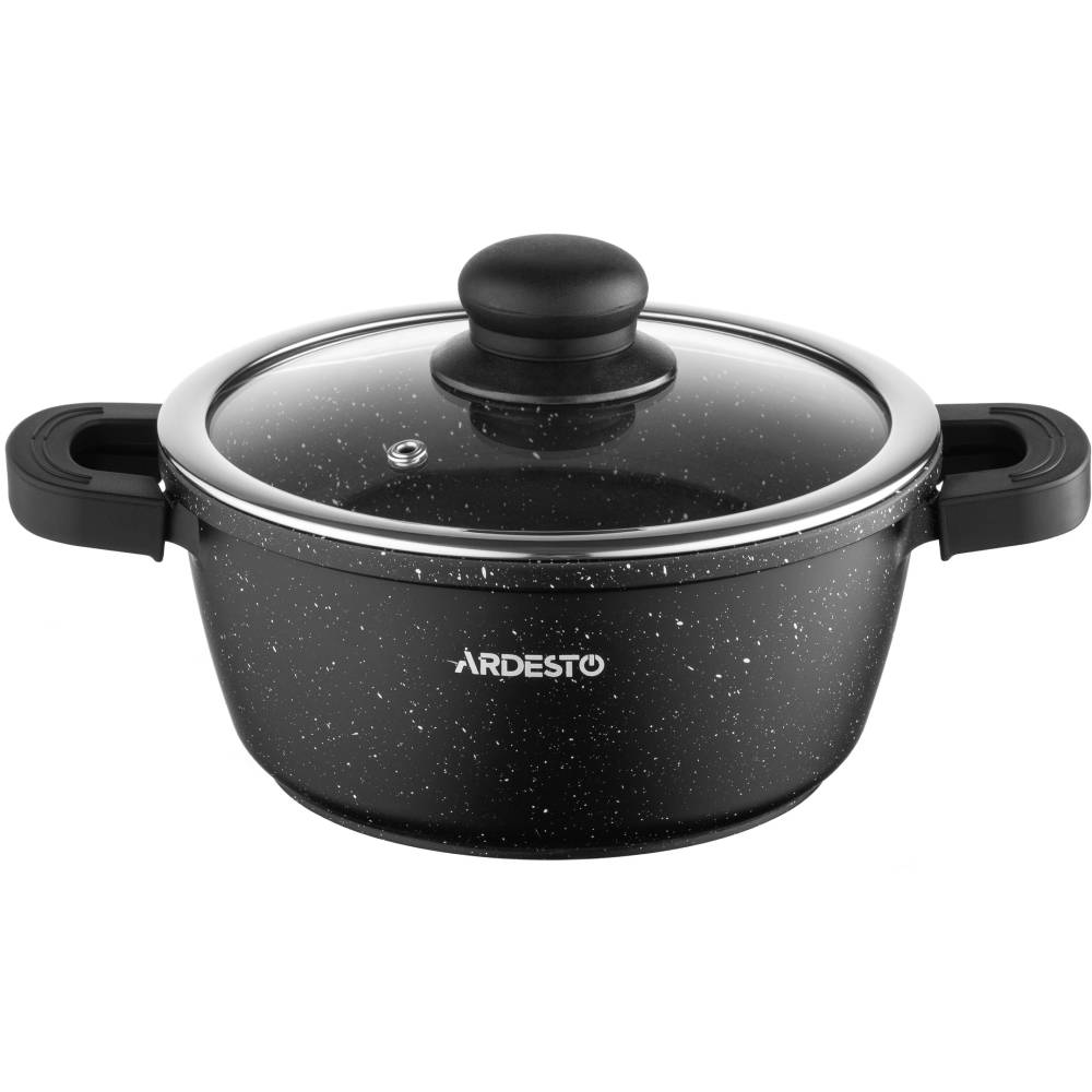 Кастрюля ARDESTO Gemini Anzio 1.8 л Black (AR2418GE) Тип кастрюля