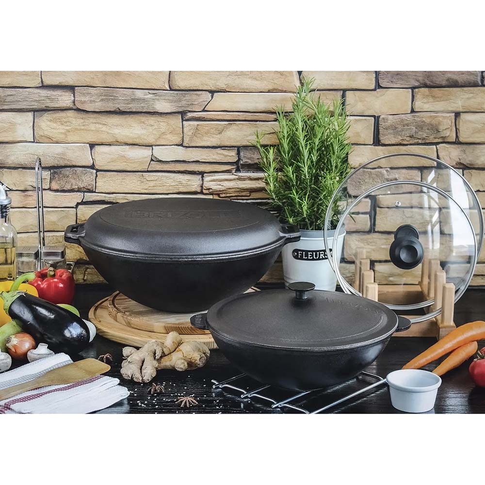 Покупка Казан BRIZOLL WOK 8 л Black (W36-3)