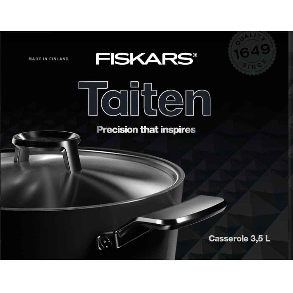 Замовити Каструля FISKARS Taiten з кришкою 3,5 л (1066952)