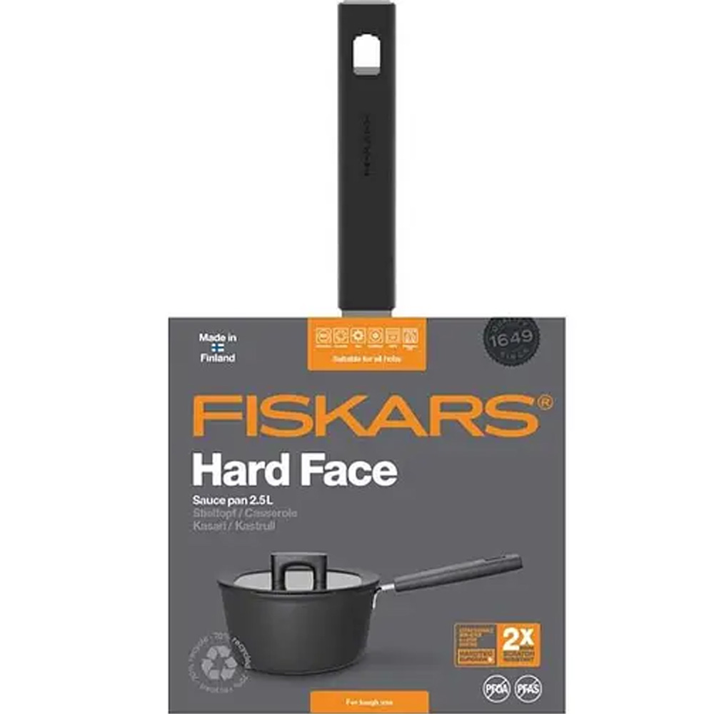 Ківш FISKARS Hard Face 2,5 л Black (1052235) Діаметр/довжина 20