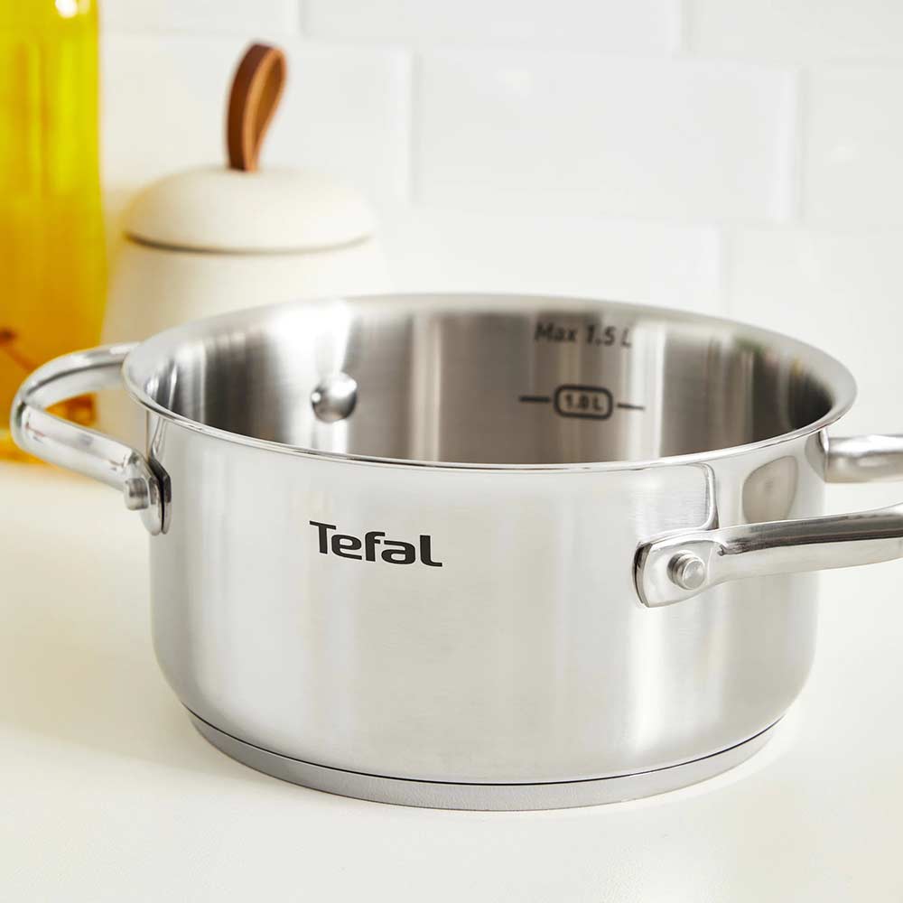 Кастрюля TEFAL Minis 1.5л (H8744255) Материал кастрюли нержавеющая сталь