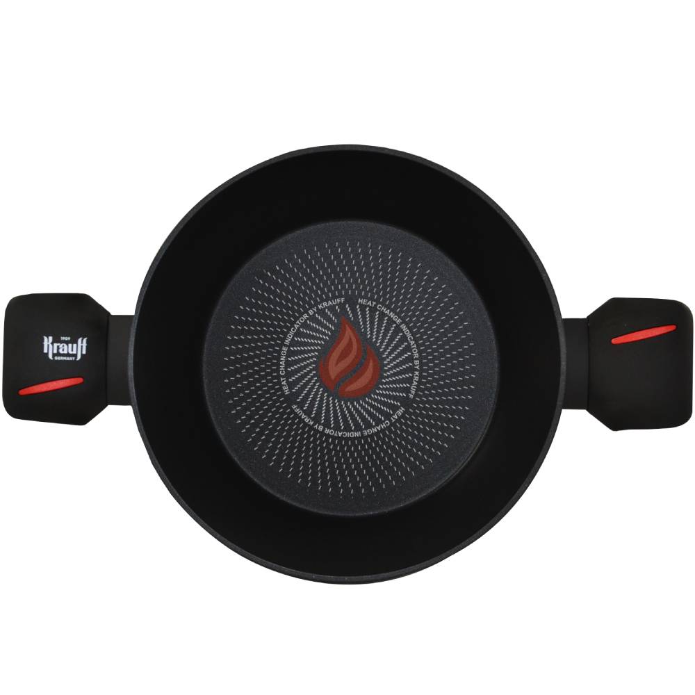 Кастрюля KRAUFF Smart Fry 6.6л Black (25-45-186) Материал кастрюли алюминий