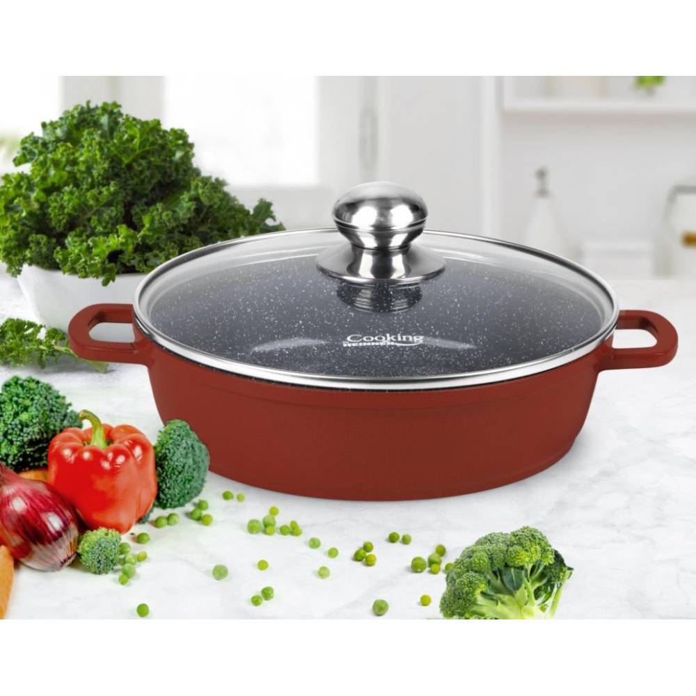 Кастрюля HEINNER Calabria 4,1 л Red (HR-JLG-J28JCR) Тип кастрюля