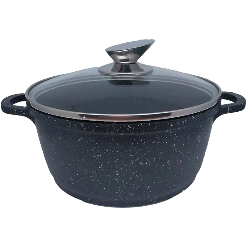 Кастрюля Krauzer Prime TG-Line 4,5 Granite Black (77080) Кастрюля Krauzer Prime TG-Line 4,5 Granite Black (77080)