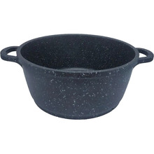 Кастрюля Krauzer Prime TG-Line 4,5 Granite Black (77080)