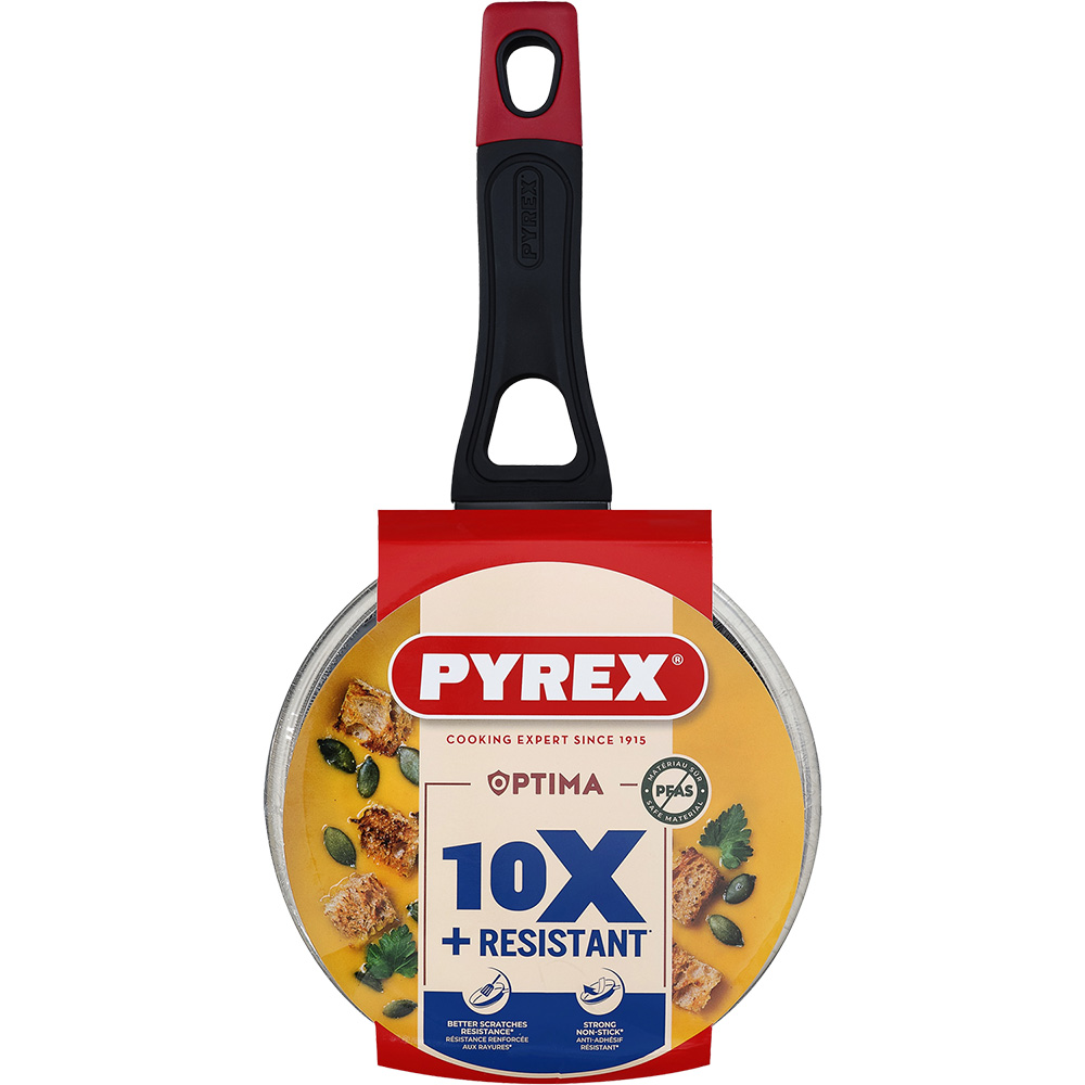 Ківш PYREX Optima 1.2л Black (OT16AP6/8044) Внутрішнє антипригарне покриття присутнє