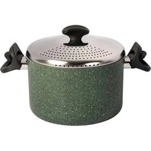 Каструля TVS Natura Induction 22 см Green (BS036222910001C)