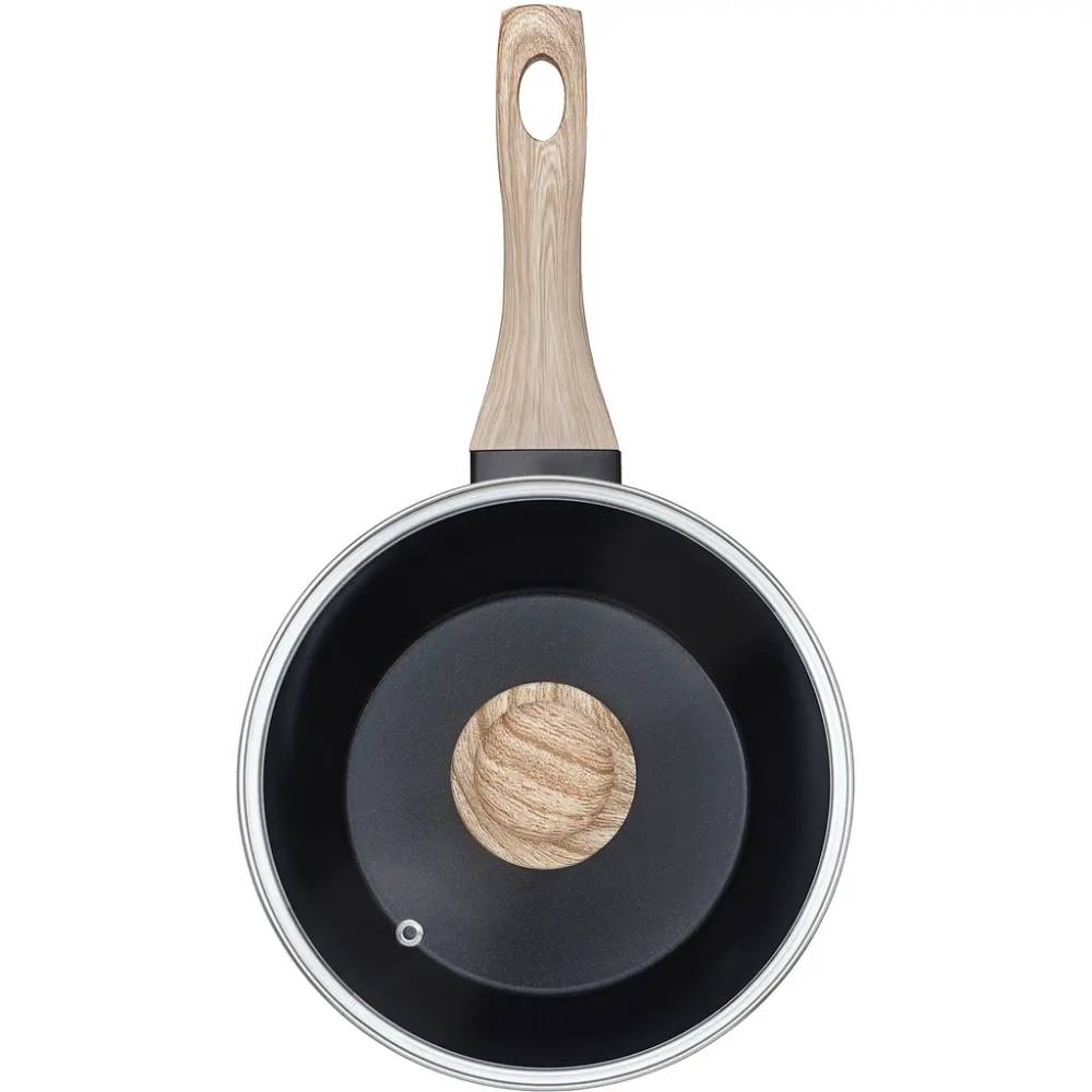 Ківш PYREX Cook&Care з кришкою 1,2 л Black (CR16AP6/8044) Тип ківш