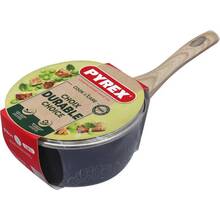 Ківш PYREX Cook&Care з кришкою 1,8 л Black (CR18AP6/8044)