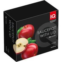 Кастрюля IQ Be Simple 6.4 л Black (IQ-2049-28)