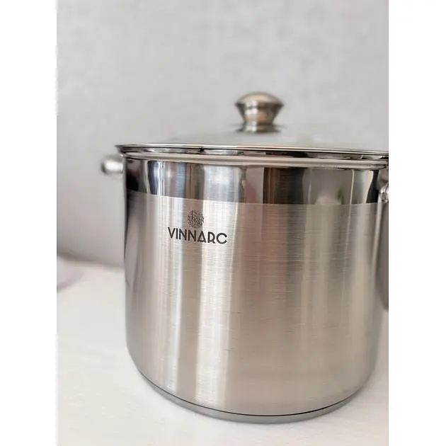 Кастрюля VINNARC CLASSIC 8 л (5308-VN) (38216) Материал кастрюли нержавеющая сталь