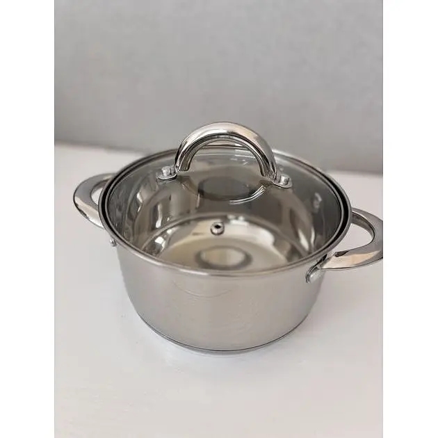 Кастрюля VINNARC 2.6 л (5026-VN) (38209) Внутреннее антипригарное покрытие нет