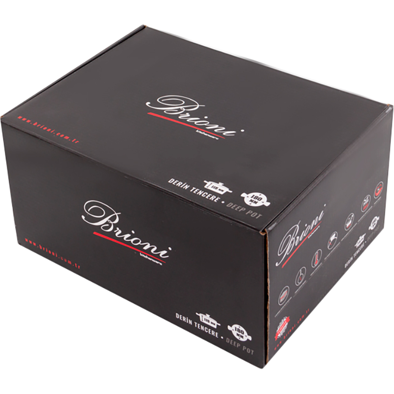 Каструля BRIONI Elegance 1.7 л Brown (764-032) Додатково Мити теплою водою без абразивних миючих засобів
