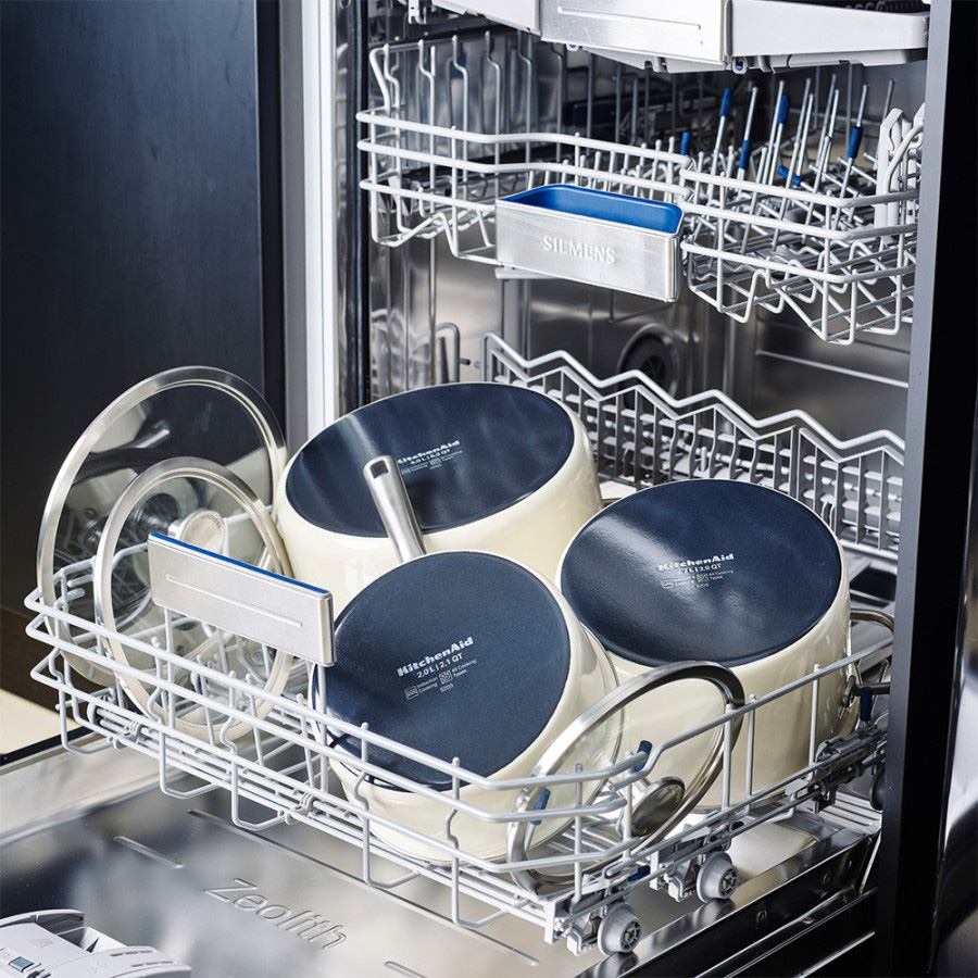 Зовнішній вигляд Каструля KITCHENAID Steel Core 3.7л Almond Cream (CC003266-001)