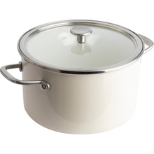 Кастрюля KITCHENAID Steel Core 6л Almond Cream (CC003269-001)