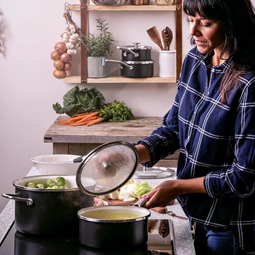 Ківш KITCHENAID Steel Core 2 л Matte Black (CC005998-001) Діаметр/довжина 18