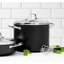 Каструля KITCHENAID Aluline 8 л Black (CC001258-001)