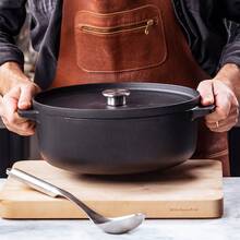 Гусятниця KITCHENAID Matte Oven-to-table 30 см 5.6 л Black (CC004900-001)