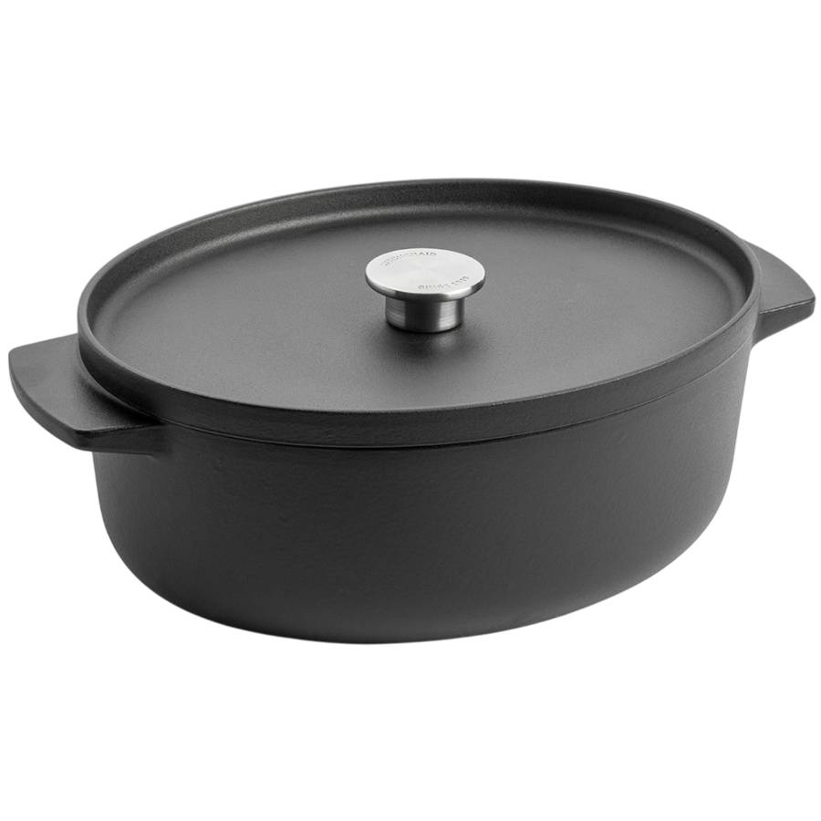 Гусятниця KITCHENAID Matte Oven-to-table 30 см 5.6 л Black (CC004900-001)