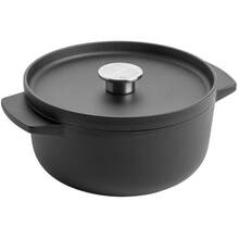 Кастрюля KITCHENAID Matte Oven-to-table 22 см 3.3 л Black (CC004899-001)