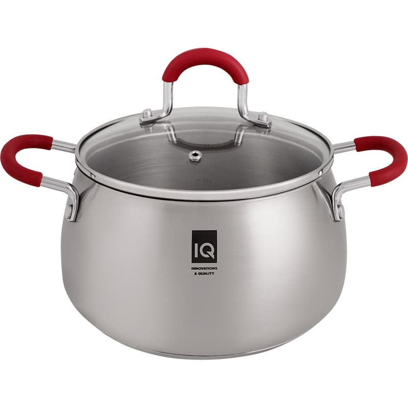 Каструля IQ Be Royal 4.0 л (IQ-2051-22) Внутрішнє антипригарне покриття немає