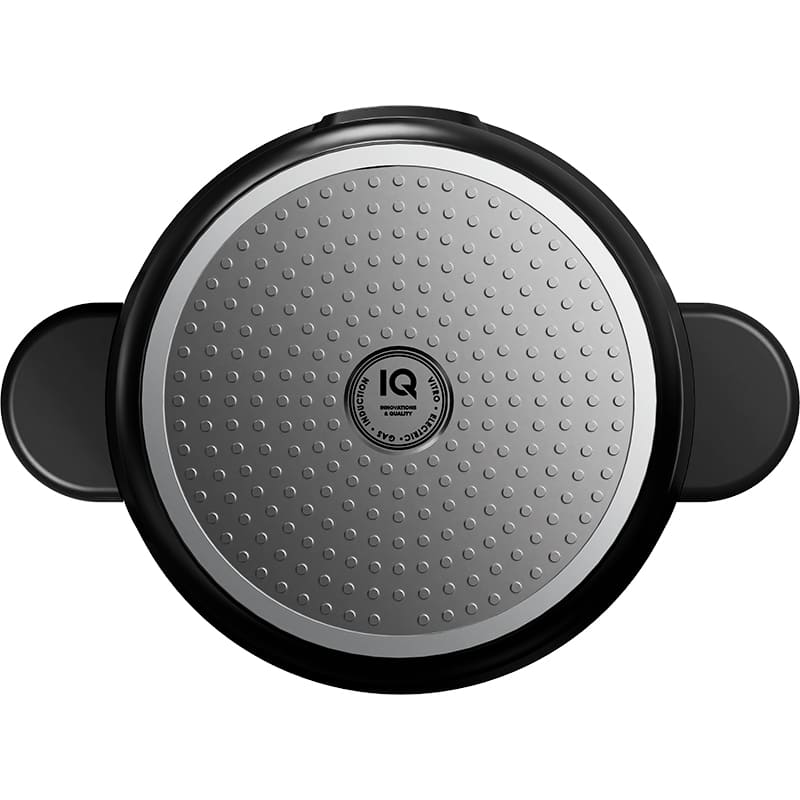 Каструля IQ Be Simple 2.4 л Black (IQ-2049-20) Внутрішнє антипригарне покриття присутнє