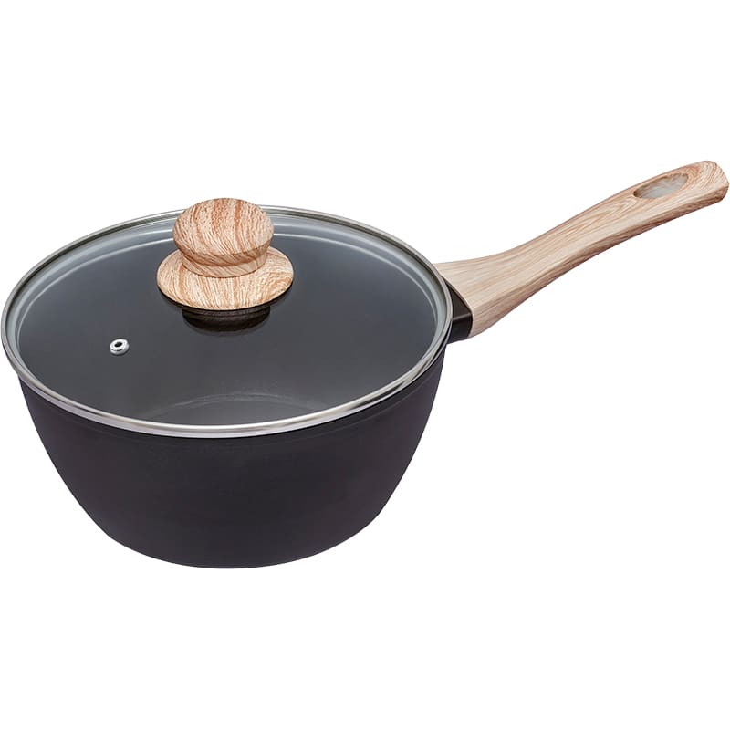 Ківш PYREX Cook&Care 2.2 л Black (CR20AP6/8044) Додатково Міцне керамічне покриття Sol-Gel, що не містить шкідливих PFAS