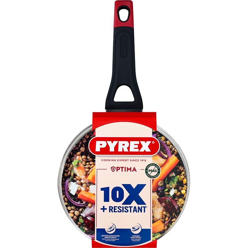 Ківш PYREX OPTIMA 2.3 л Black (OT20AP6/8044) Матеріал каструлі алюміній