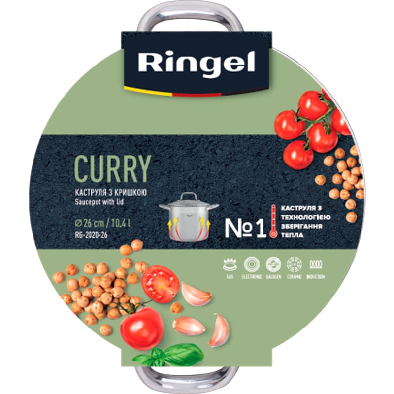 Внешний вид Кастрюля RINGEL Curry 10.4 л (RG-2020-26*)