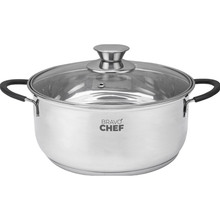 Каструля BRAVO CHEF Safran 5.0 л (BC-2014-24)
