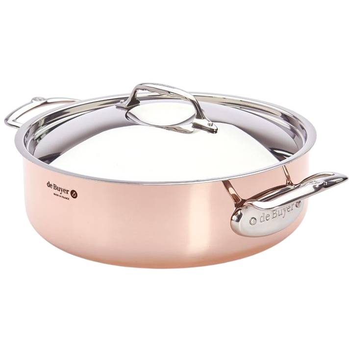 Кастрюля DE BUYER Prima Matera 4.9 л Copper (6241.28) Матеріал каструлі мідь