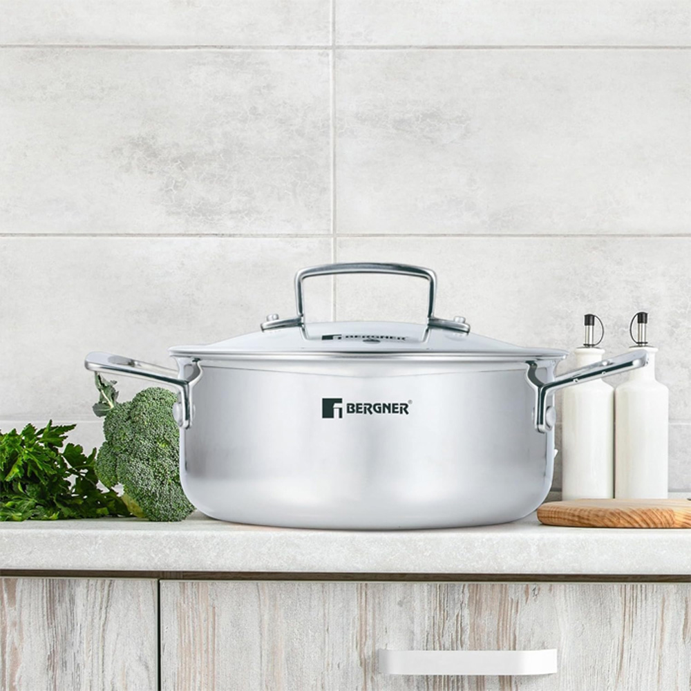 Каструля BERGNER Steelblue 20 см (BG-33221-BL) Тип каструля