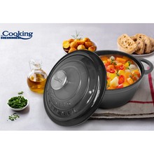Кастрюля HEINNER 4 л серый мрамор (HR-ZVC-S24)